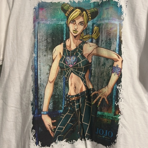 Atsuko jojo's bizarre adventure graphic tshirt unisex M - Picture 2 of 6